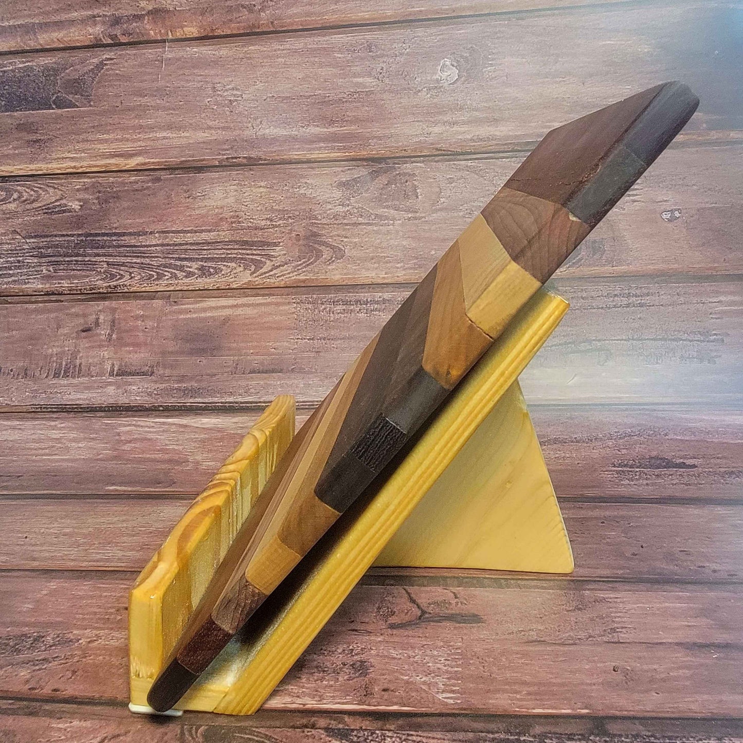 Fine Exotic Hardwood Cutting/Charcuterie/Serving Board 12"W x 12"H -Made in USA! - Invictus Supply Co.