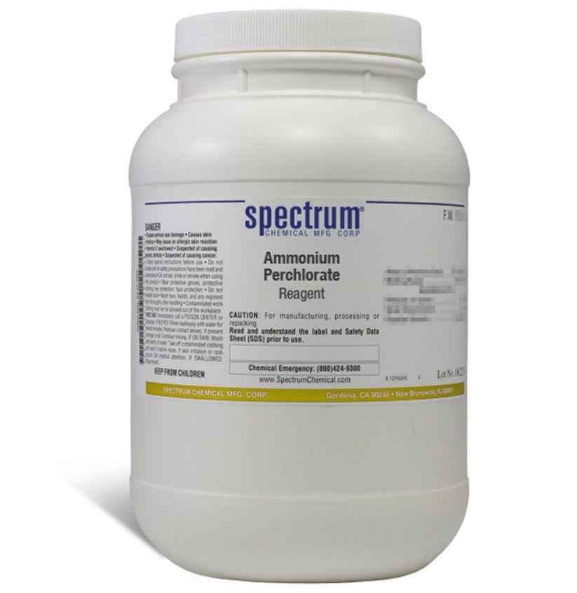 1 LB Ammonium Perchlorate Fine Powder 99+% Purity Lab Grade - Invictus Supply Co.