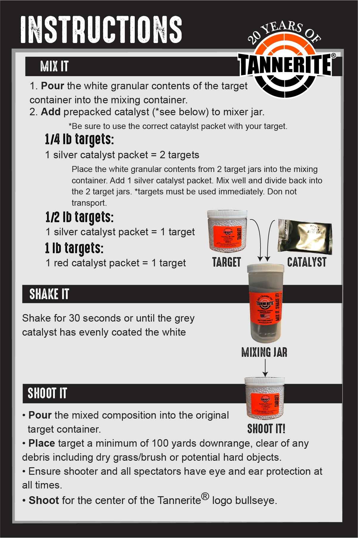 5 LB Premium Tannerite Exploding Target Kit – Amplify Your Range Experience! - Invictus Supply Co.