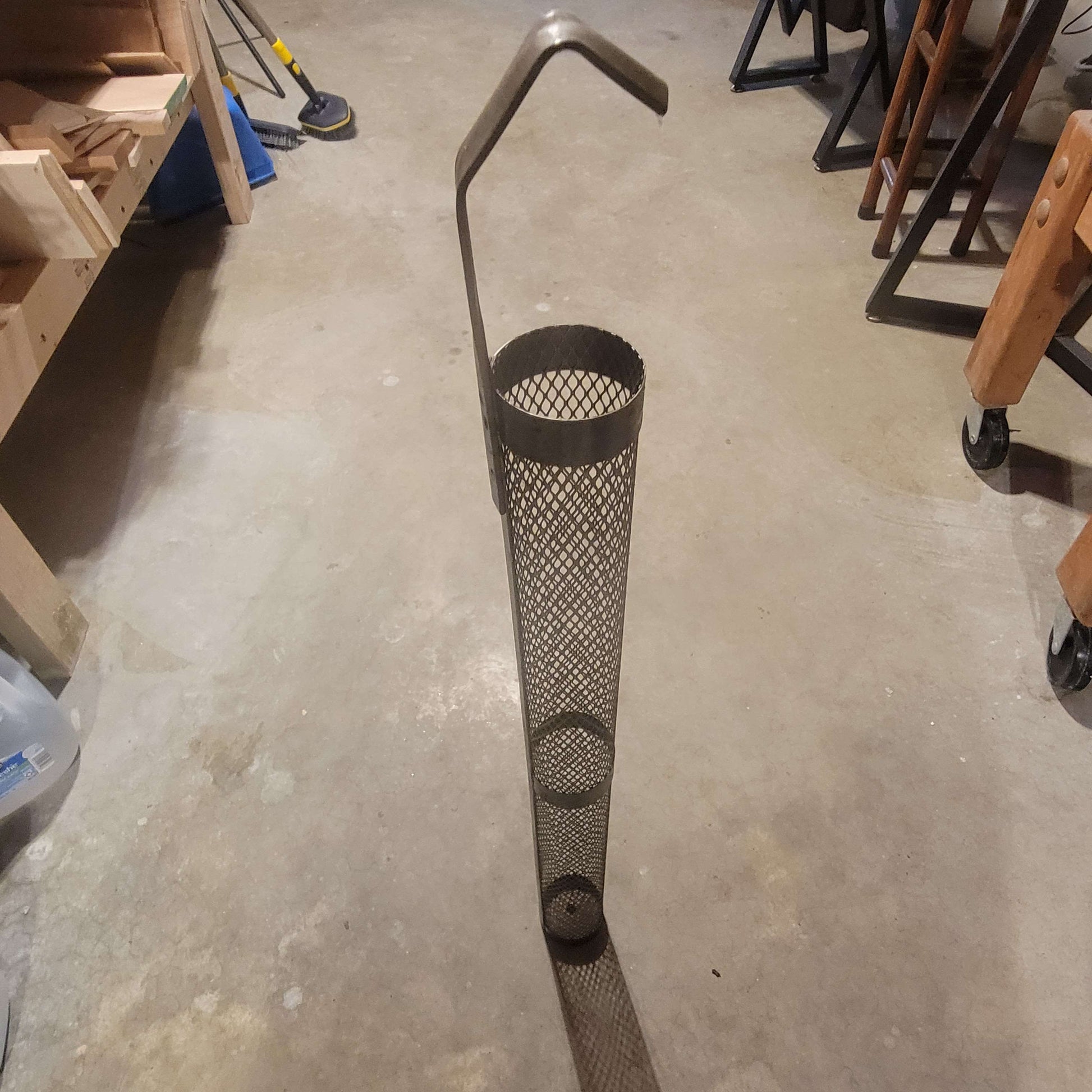 (1) Pure Titanium Anode Basket 33" x 3" Electroplating Electrolysis Parkerizing - Invictus Supply Co.