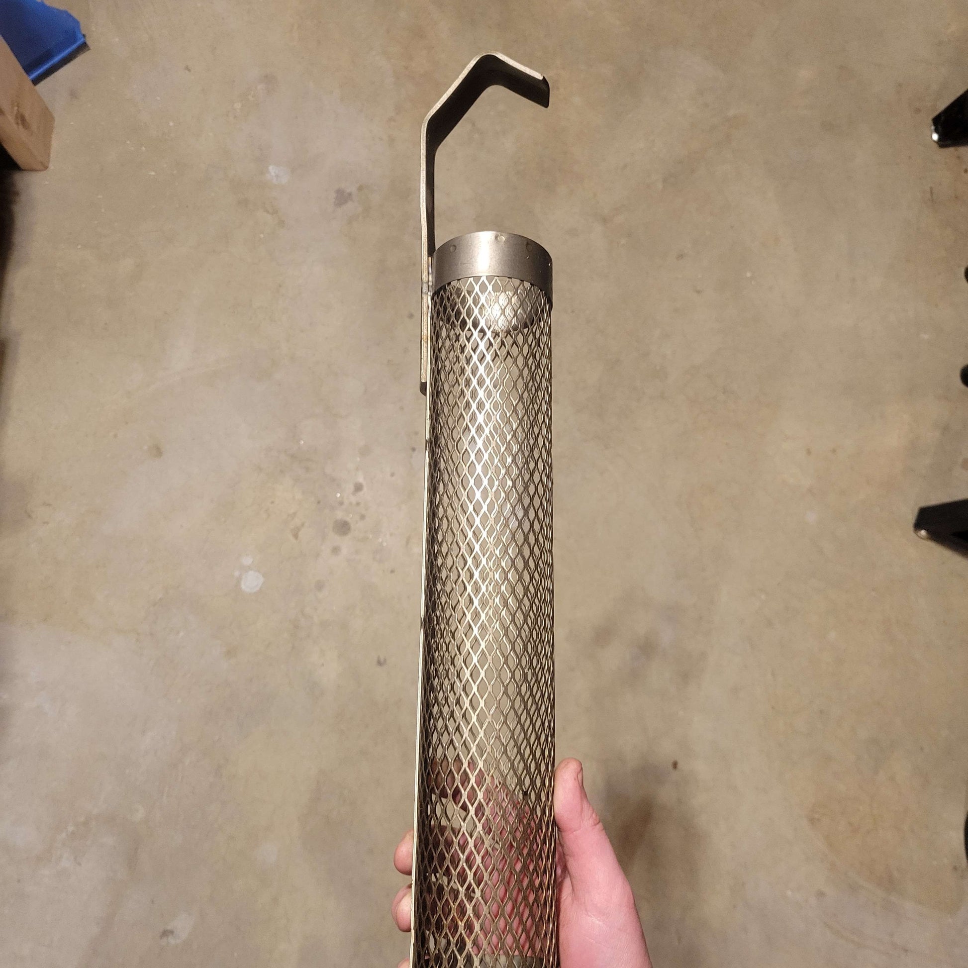 (1) Pure Titanium Anode Basket 33" x 3" Electroplating Electrolysis Parkerizing - Invictus Supply Co.