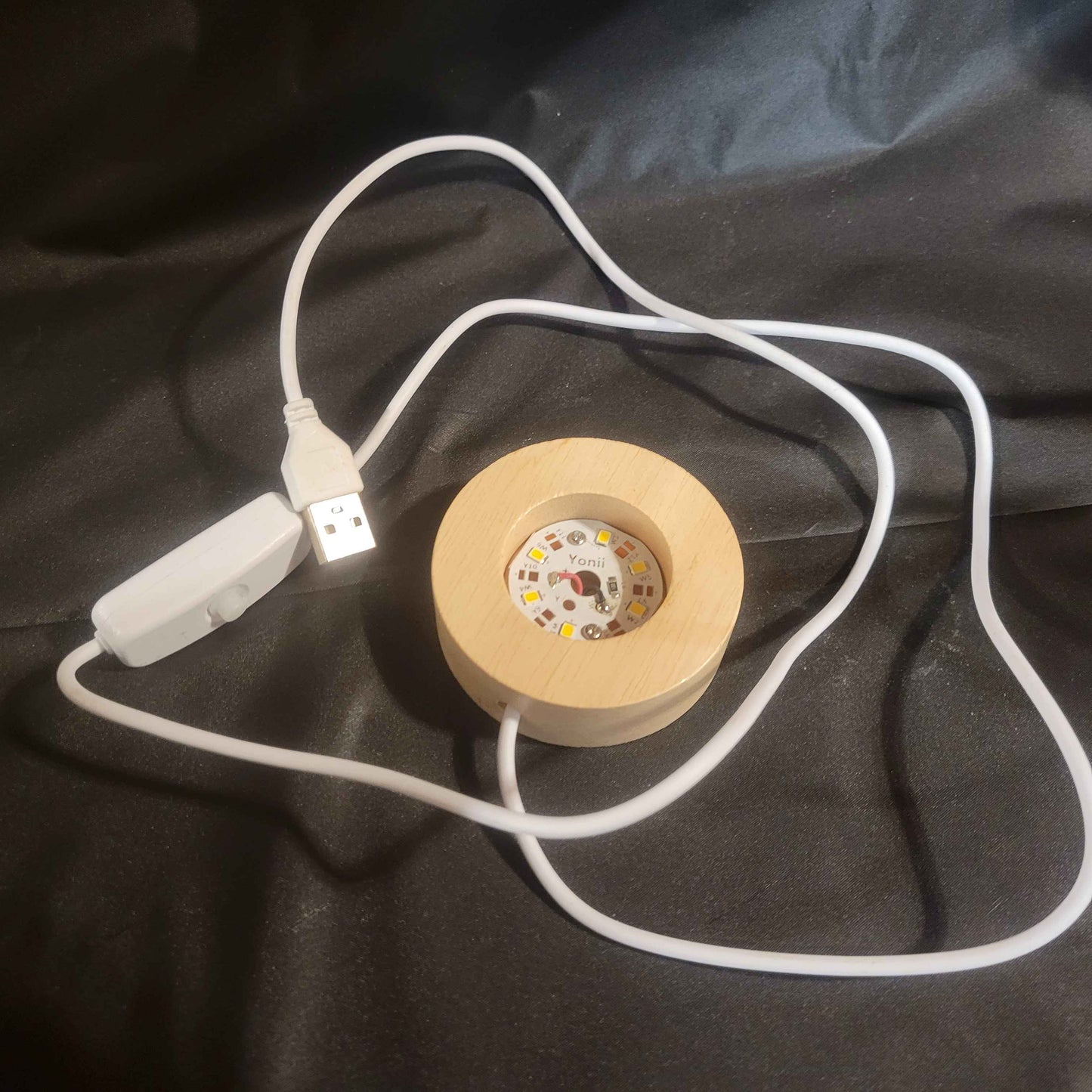 Fitzroy Storm Glass Barometer Snow Globe w/ LED USB Display | Made in the USA! | Great Gift Idea |