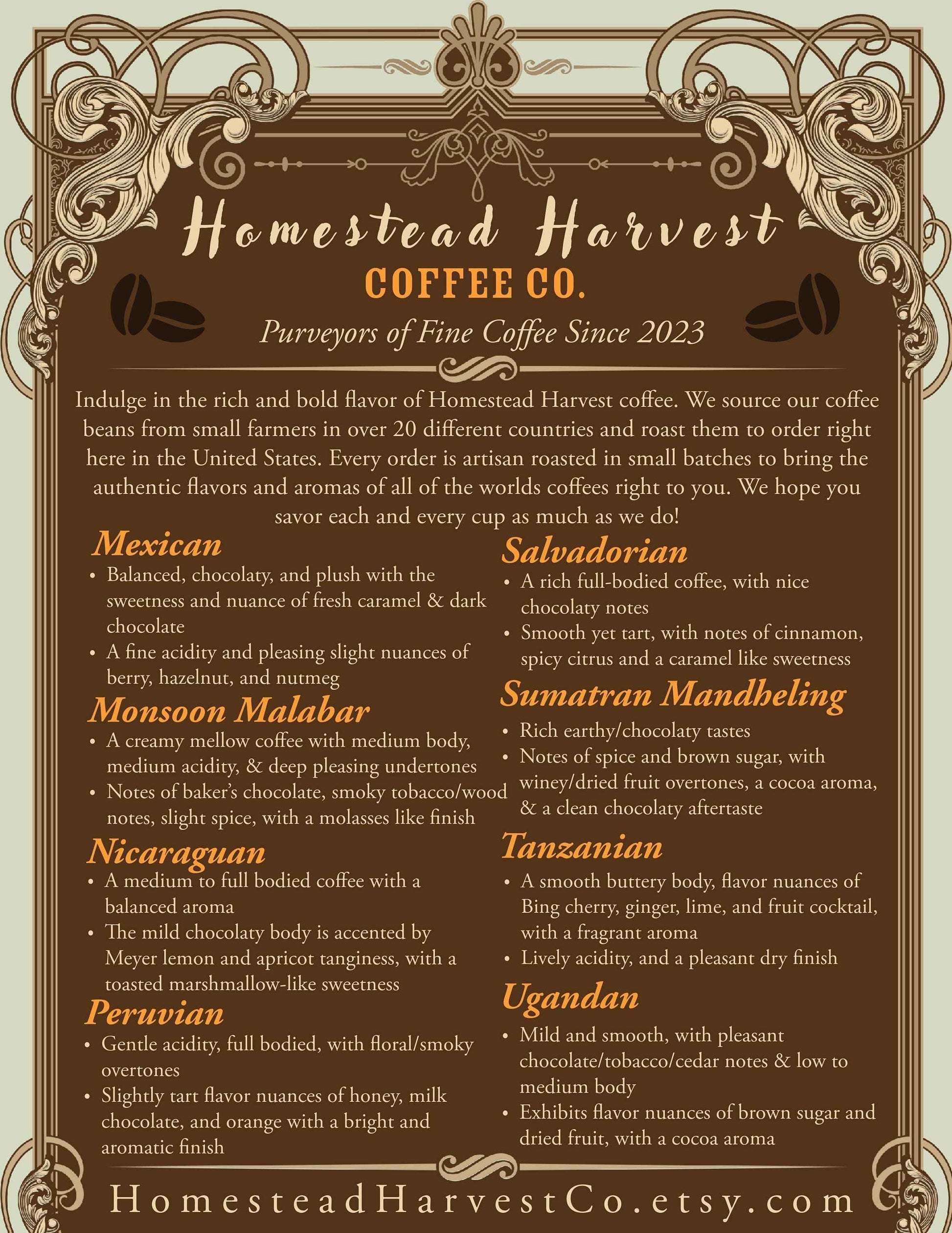 12 Oz Guatemalan Coffee | 100% Arabica Coffee Beans | Gift Ideas |  Best Seller | - Invictus Supply Co.