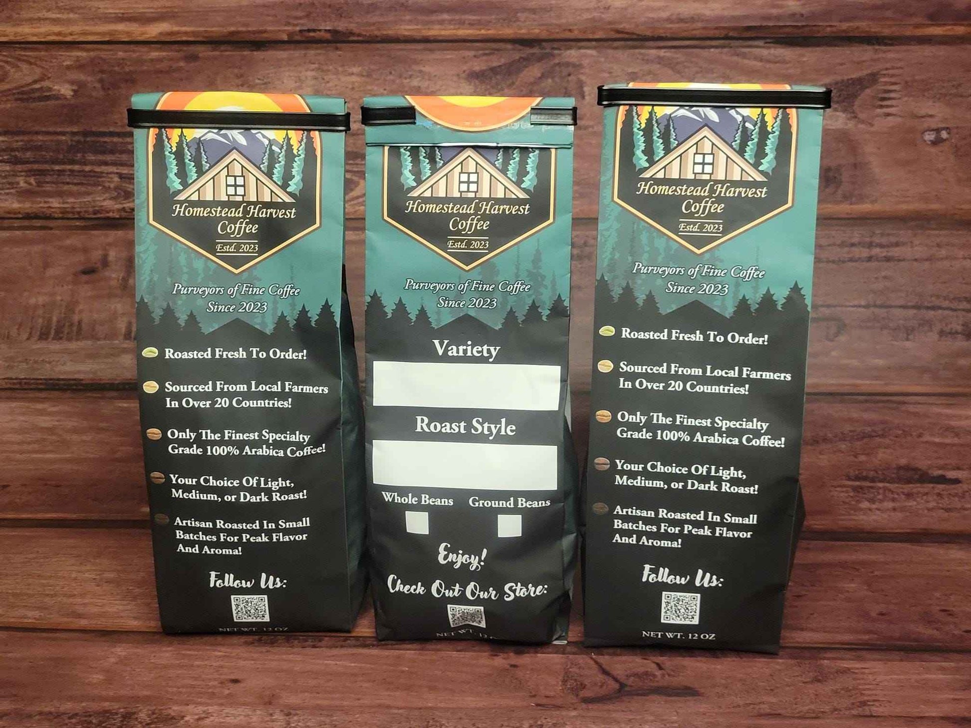36 Oz Salvadorian Coffee Bean Sampler | 100% Arabica Coffee Beans | - Invictus Supply Co.