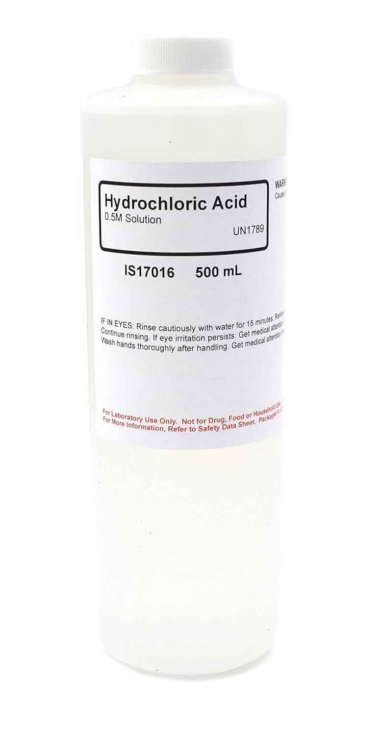 Hydrochloric/Muriatic Acid (37%) Lab Grade 99+% Purity - Invictus Supply Co.