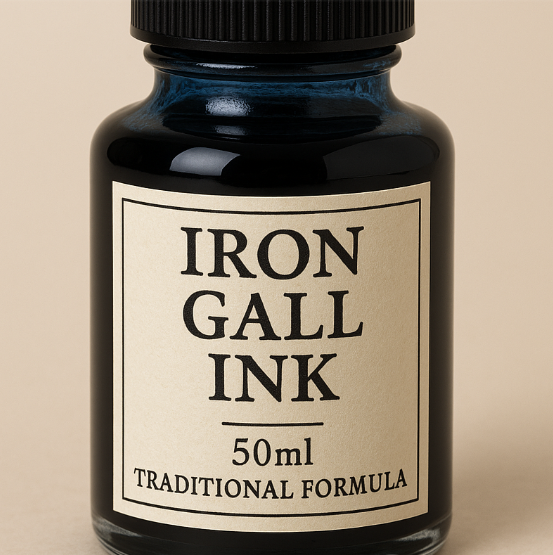 Authentic Iron Gall Ink – 50ml Bottle – Traditional Formula for Archival Writing - Invictus Supply Co.