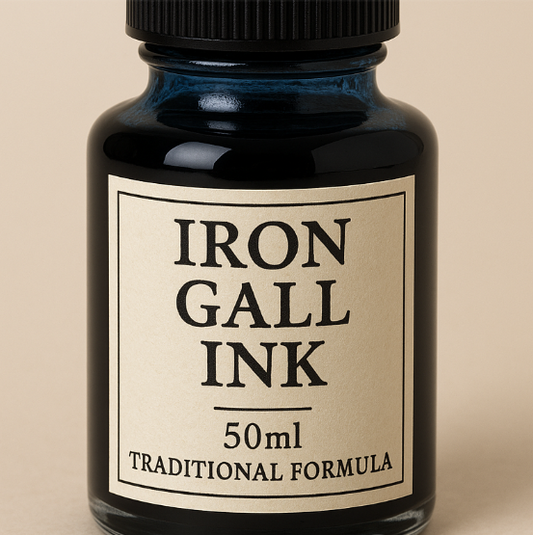 Authentic Iron Gall Ink – 50ml Bottle – Traditional Formula for Archival Writing - Invictus Supply Co.