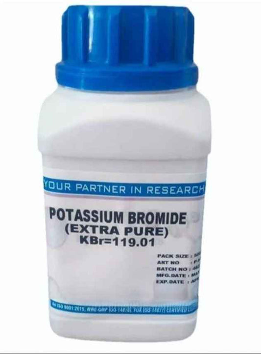 250g Potassium Bromide Powder Lab Grade 99+% Purity - Invictus Supply Co.