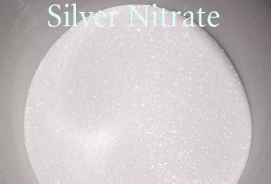 Silver Nitrate AgNO3, Pure Granulated Crystal Reagent ACS 99%+ Purity - Invictus Supply Co.