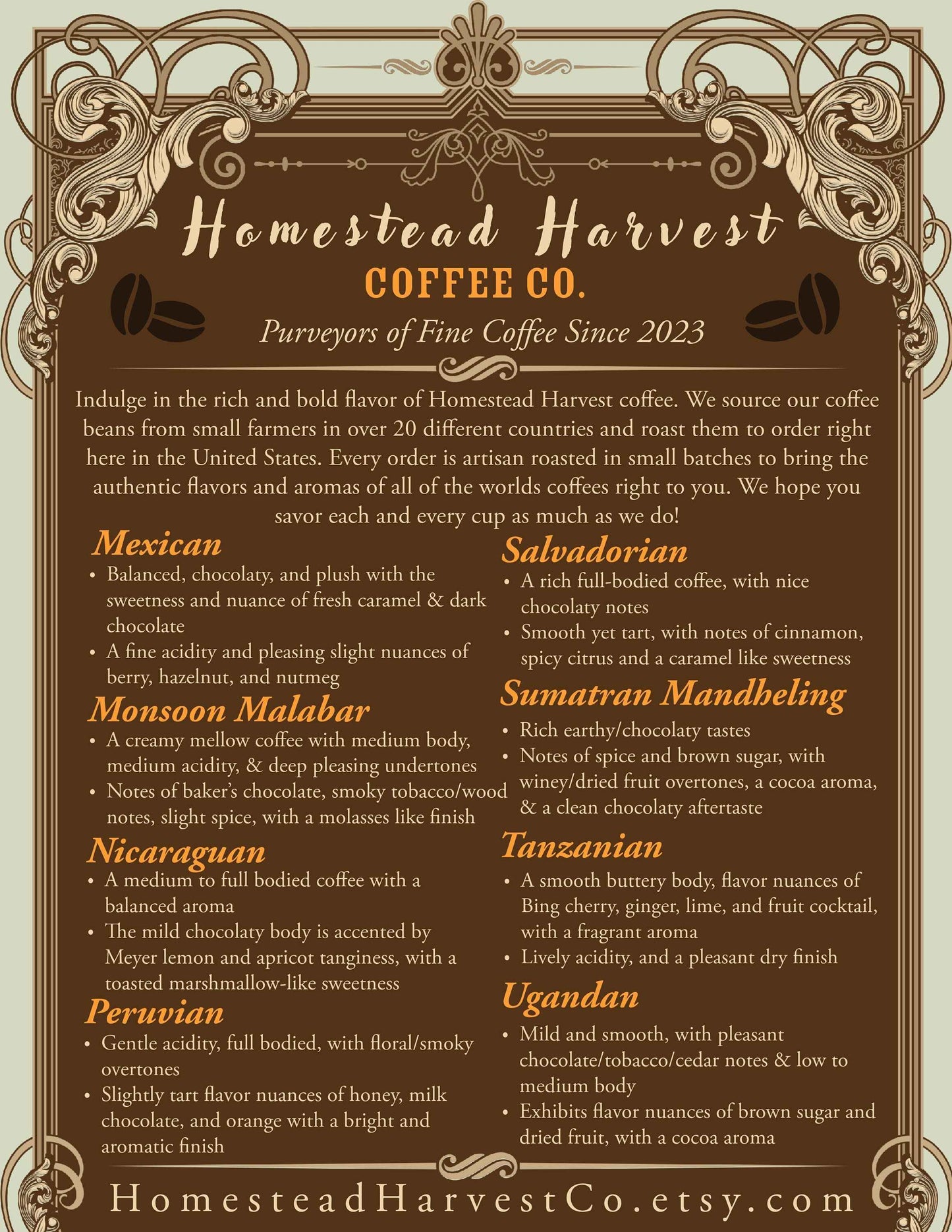 12 Oz Ugandan Coffee | 100% Arabica Coffee Beans | - Invictus Supply Co.