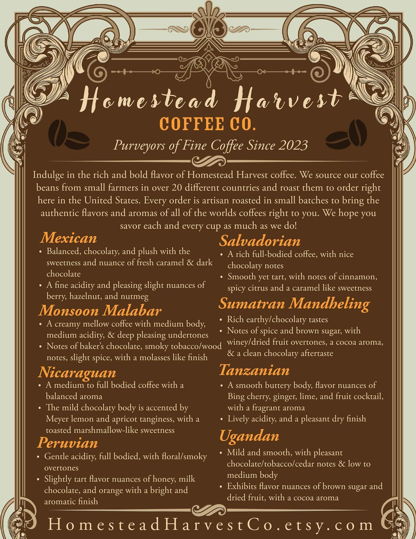 36 Oz Brazilian Peaberry Coffee Bean Sampler | 100% Arabica Coffee Beans | - Invictus Supply Co.