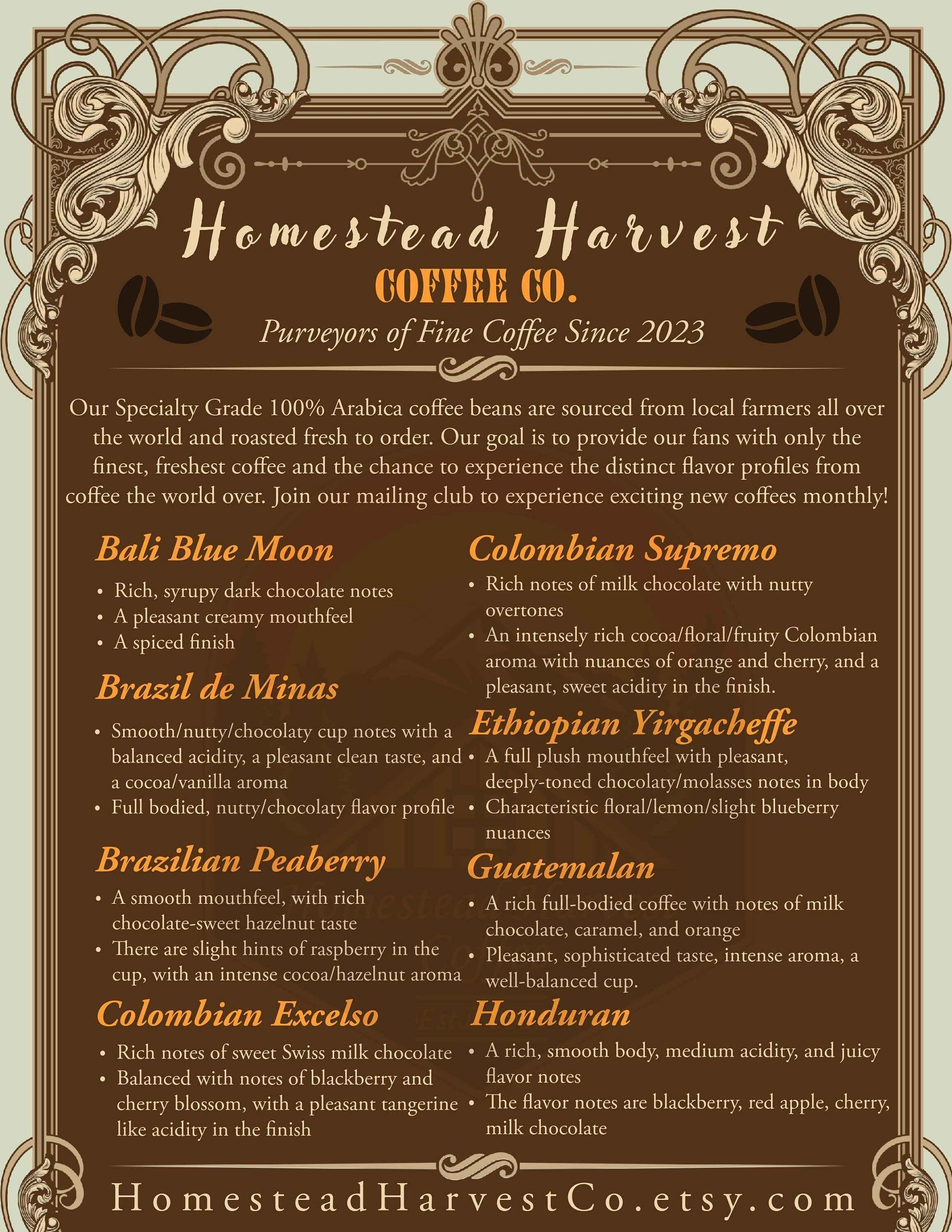 12 Oz Guatemalan Coffee | 100% Arabica Coffee Beans | Gift Ideas |  Best Seller | - Invictus Supply Co.