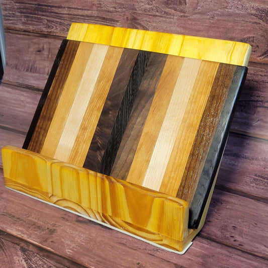 Fine Exotic Hardwood Cutting/Charcuterie/Serving Board 12"W x 8"H - Made in USA! - Invictus Supply Co.