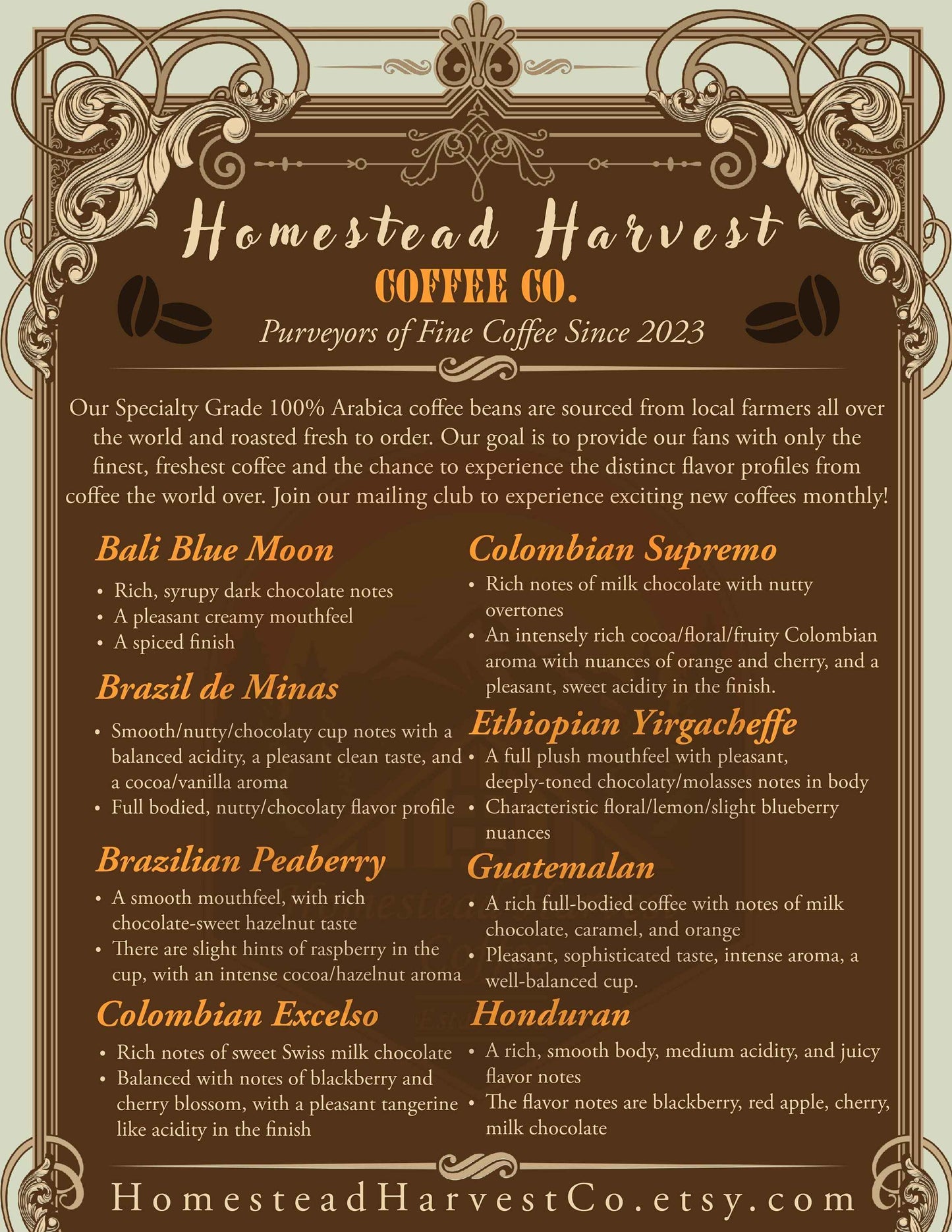 12 Oz Burundian Coffee | 100% Arabica Coffee Beans | - Invictus Supply Co.