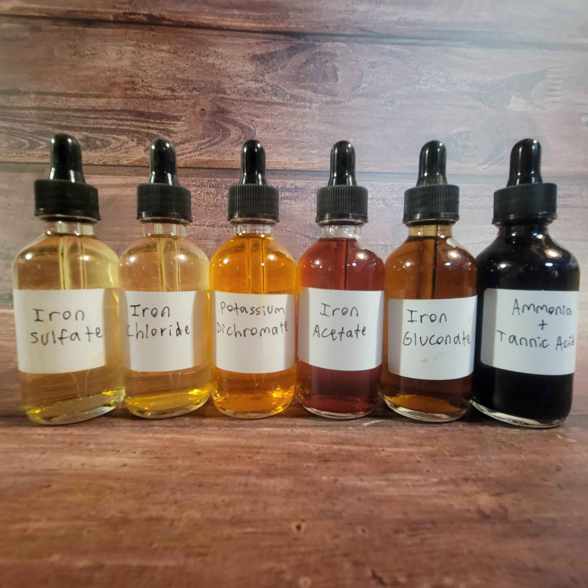 Ebonizing Solutions Variety Pack For Wood Staining - Invictus Supply Co.