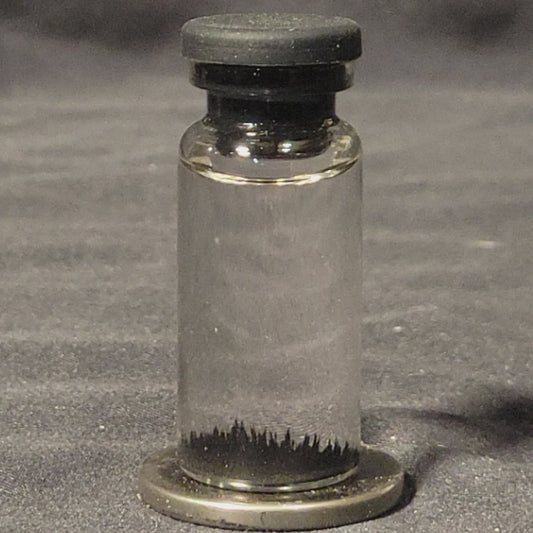 Authentic Ferrofluid Sample in 10ml Vial - Comes With Neodymium Magnet!
